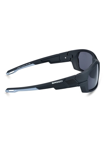Breed Polarisierte Sonnenbrille "Sirus" in Schwarz/Schwarz