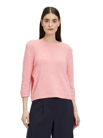 Betty Barclay Grobstrick-Pullover mit Struktur in Salmon Rose