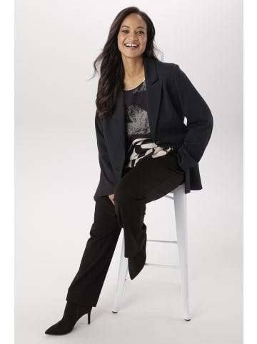 Aniston PLUS Jerseyblazer in schwarz
