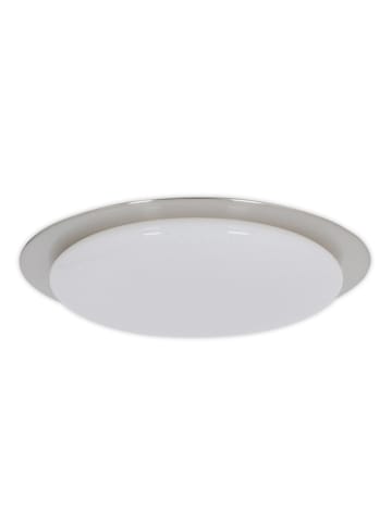 näve LED Deckenleuchte "AUCKLAND" in stahl-blank - EEK G