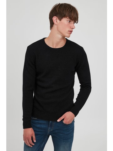 BLEND Strickpullover BHPullover - 20713456  Strickpullover mit Rundhalsausschnitt in Schwarz
