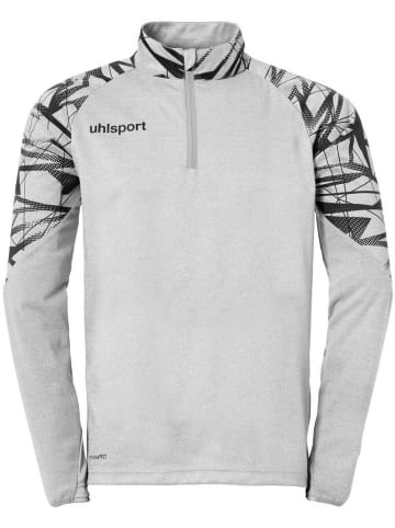 uhlsport  Trainingsjacke "Goal 25 1/4 Zip Top" in Grau