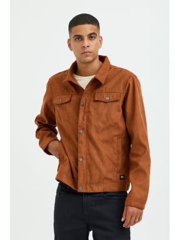BLEND Lederimitatjacke BHJacket in Braun