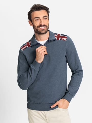 WITT WEIDEN Sweatshirt in rauchblau-meliert