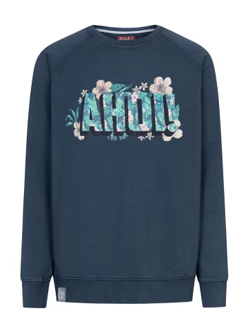 Derbe Crewneck Hawahoi in marineblau