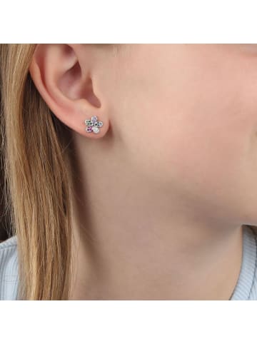 Prinzessin Lillifee Ohrstecker Silber 925, rhodiniert in Silber