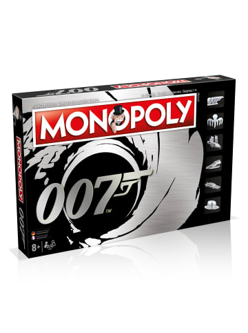 Winning Moves Monopoly James Bond 007 Deutsch Französisch Edition Spiel Brettspiel in bunt