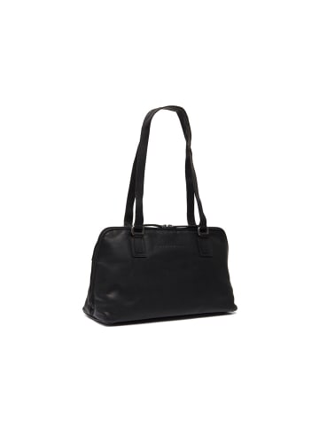 The Chesterfield Brand C48.1221 Santorini Schultertasche Wax Pull Up Leder in black