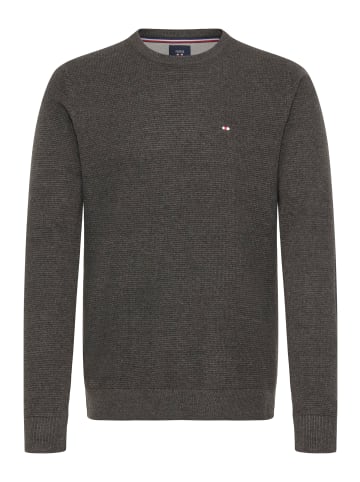 FQ1924 Strickpullover FQGranby in Grau