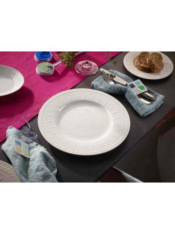 Villeroy & Boch 12-tlg. Teller-Set Cellini in in weiß