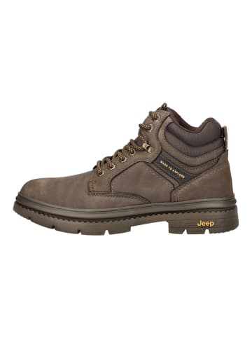 Jeep Stiefelette Dunkelbraun