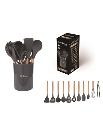 COFI 1453 T-Shirt Oversize Basic L Grau in Grau