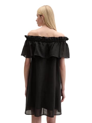 Marc O'Polo Carmen-Kleid loose in Schwarz