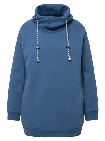 Ulla Popken Sweatshirt in denimblau