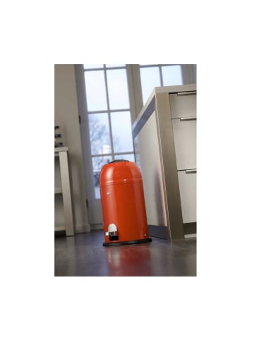 WESCO Mülleimer Kickmaster in rot