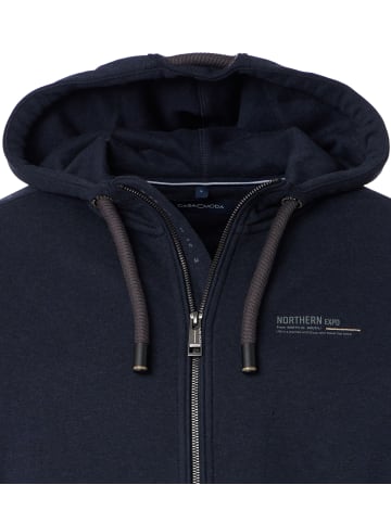 CASAMODA Sweatjacke in Blau