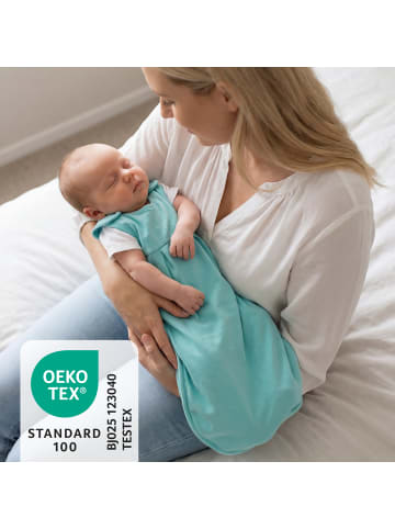 Schlummersack Babyschlafsack, 2.5 TOG in Aqua