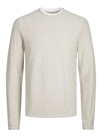 Jack & Jones Strickpullover in Moonbeam
