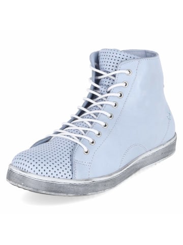 Andrea Conti Schnürstiefel in hellblau