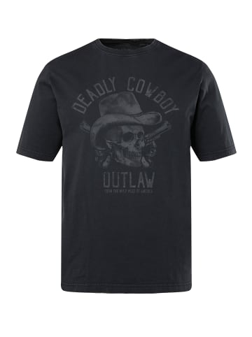 JP1880 Kurzarm T-Shirt in schwarz