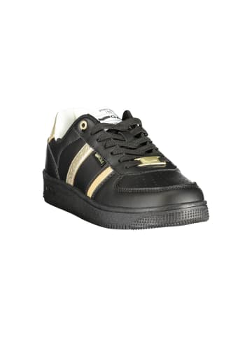 GAS Schwarze Polyurethan-Sneaker