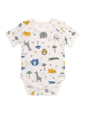 Schlummersack Bio Baby-Bodys kurzarm 5er-Pack in Dunkelgrün