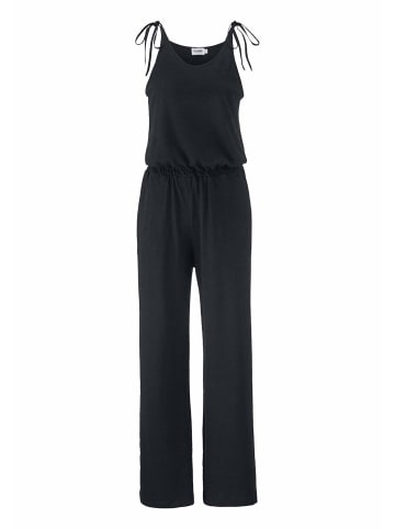 Hessnatur Jersey Jumpsuit Relaxed in schwarz