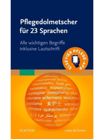 Elsevier München Buch - Pflegedolmetscher für 23 Sprachen