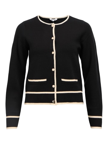 Object Strickjacke in Black