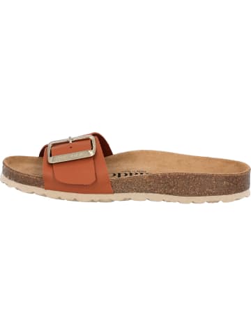 Palado Pantoletten Malta EGS Matt Premium Leather in Terrakotta