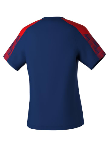 erima T-Shirt in new navy/rot