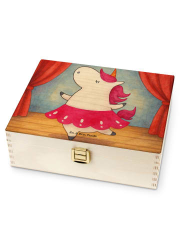 Mr. & Mrs. Panda Box für Teebeutel Einhorn Ballerina Design ohne... in Weiß