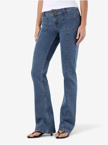 Noisy may Bootcut-Jeans in Medium Blue Denim