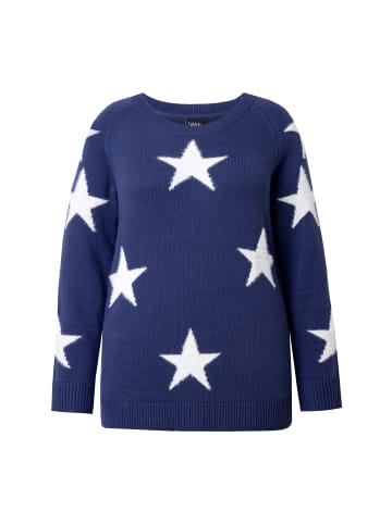 Ulla Popken Pullover in tintenblau