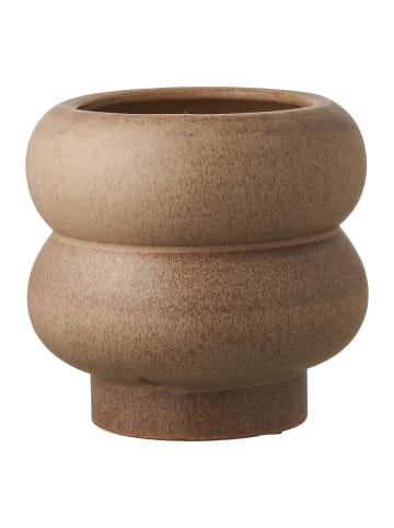 ebuy24 Pflanzkübel Stina Braun 19 x 19 cm
