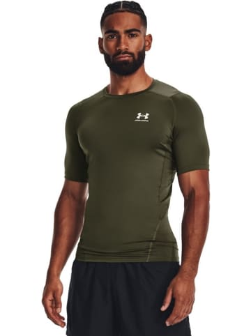 Under Armour T-Shirt "Heatgear Armour" in Grün