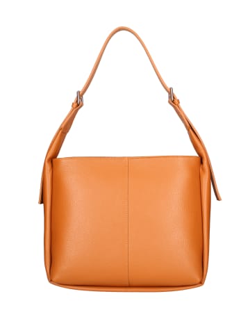 ROBERTA ROSSI Schultertasche in COGNAC