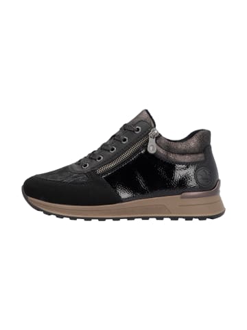 rieker Morokko Low-Top-Sneaker mit Schnürung Schwarz