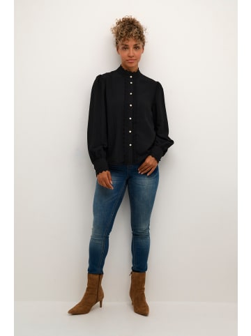 Cream Langarm - Hemd CRPia Regular fit in Pitch Black