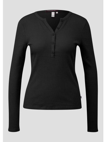 QS T-Shirt in 9999_schwarz