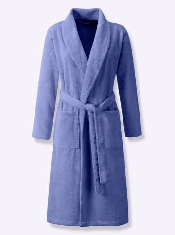 Plantin Bademantel in blau