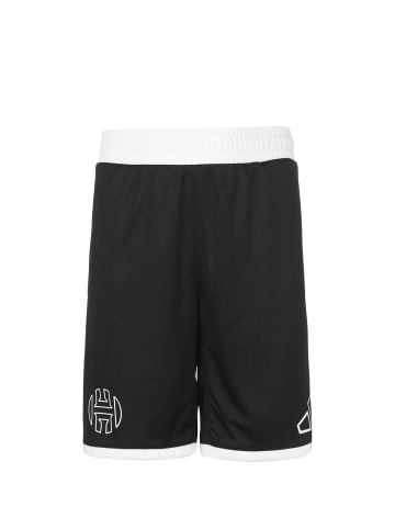 adidas Performance Shorts Harden in schwarz / weiß