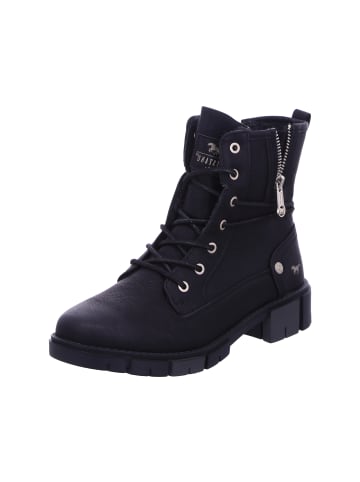 Mustang Schnürboot Warmfutter in schwarz