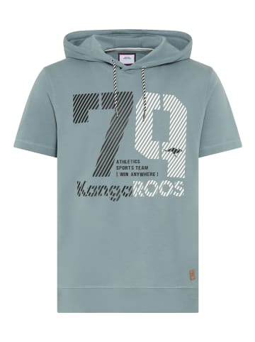 Kangaroos Kapuzenshirt in Blaugrün
