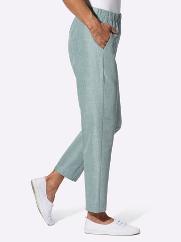 Sieh an! Schlupfhose in jade-meliert