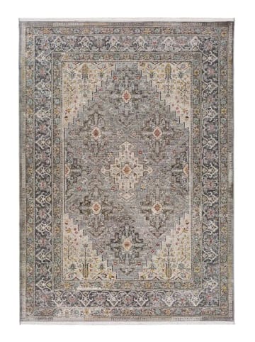 Atticgo Kurzflor-Teppich SAROUGH in grau