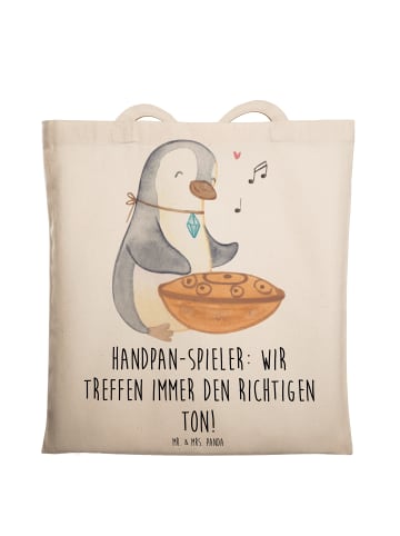 Mr. & Mrs. Panda Laptoptasche Handpan Spieler mit Spruch in Creme