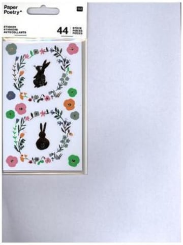 Rico Design Papeterie/PBS - Sticker Ostern, Hasen FSC Mix