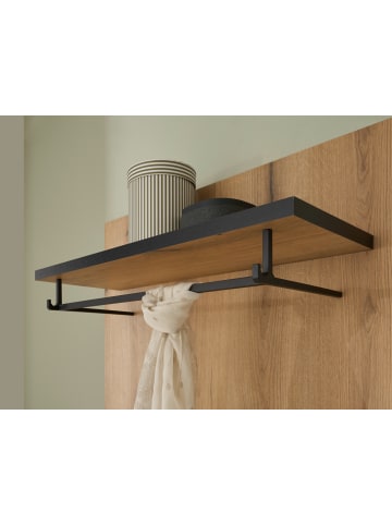 Furn.Design Garderoben-Set 3-teilig Evoke Eiche 80 cm, Kombination mit Stauraum