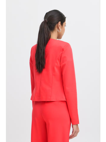 ICHI Blazer IHKATE Box fit in Geranium